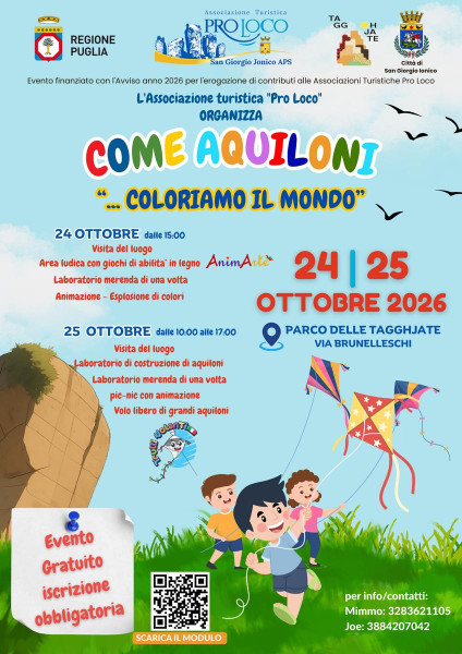 Come Aquiloni..."Coloriamo il Mondo"