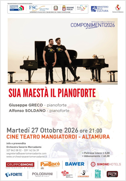 Sua Maestà il Pianoforte!