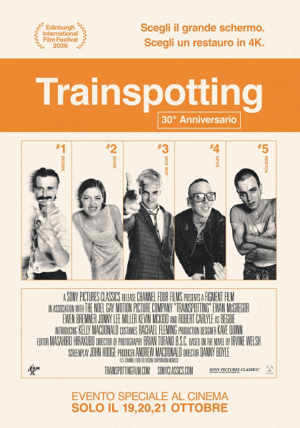 Trainspotting torna al cinema in 4K per il 30° anniversario