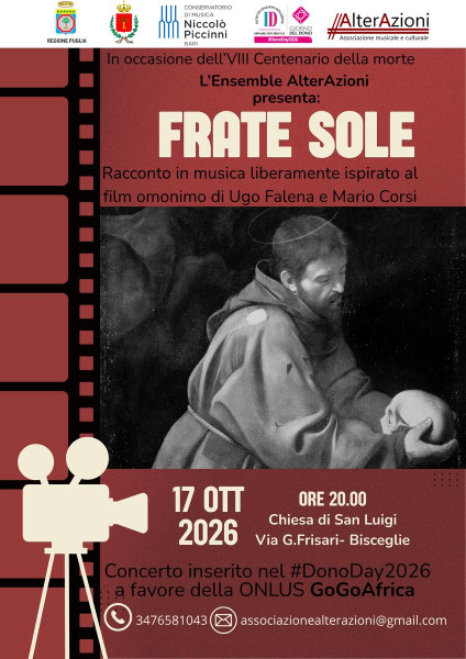 Frate Sole: immagini in musica per San Francesco