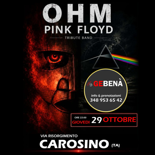 OHM PINK FLOYD Live Pub