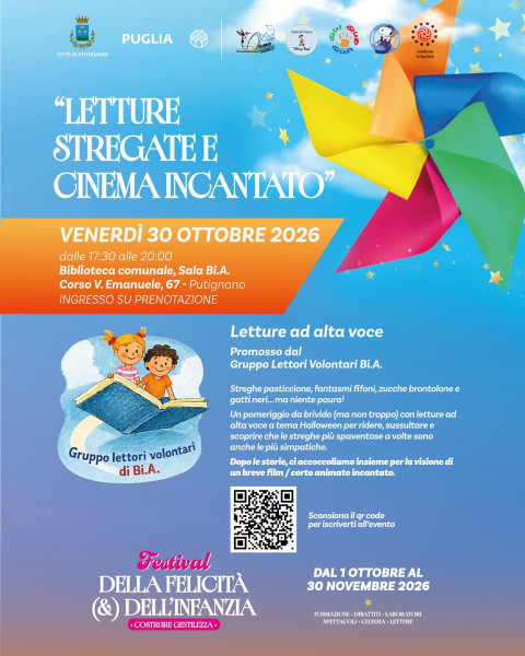 "LETTURE STREGATE E CINEMA INCANTATO"