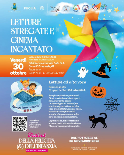 "LETTURE STREGATE E CINEMA INCANTATO"