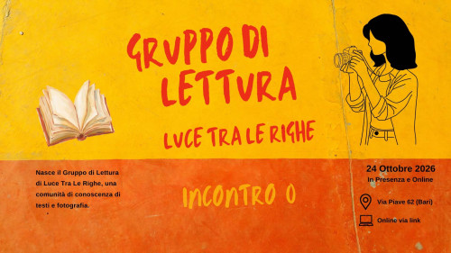 Gruppo di lettura "Luce tra le righe" - Incontro zero
