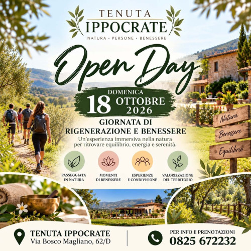 OPEN DAY  18 OTTOBRE 2026