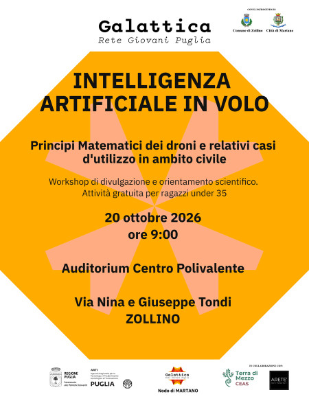INTELLIGENZA ARTIFICIALE IN VOLO | La matematica incontra i droni.