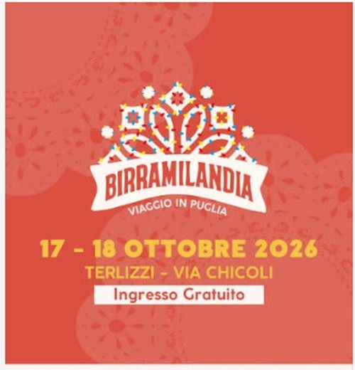 Birramilandia. Tutto pronto per il 17 e 18 ottobre dedicati al luppolo in festa a Terlizzi.