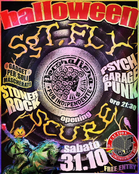 Freaky Halloween SGT. FLY + SCURE live show