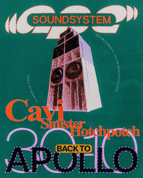 APE Soundsystem con CAVI, Sinister e HotchPotch