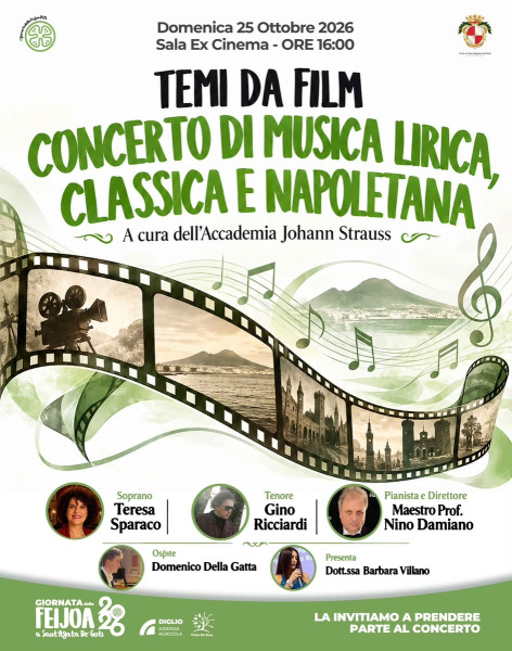 TEMI DA FILM Un viaggio tra musica, cinema e tradizione napoletana!
