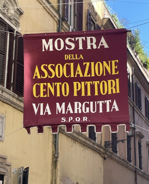 126ª edizione Cento Pittori Via Margutta – Il segno naturale