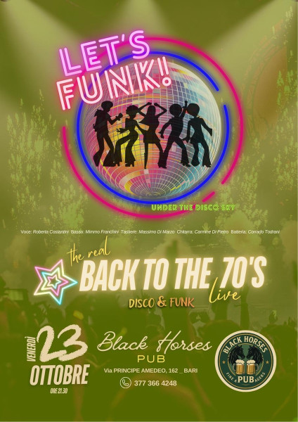 Back to the 70'S