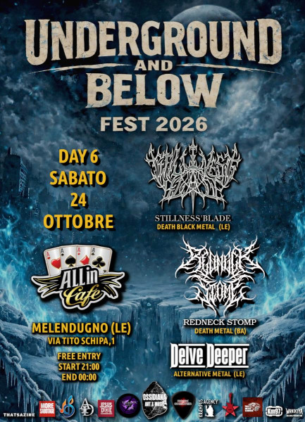 UNDERGROUND AND BELOW FEST 2026 - Day 6