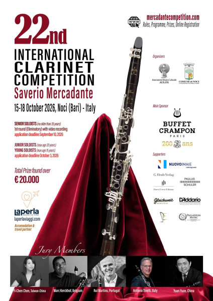 Concorso Internazionale di Clarinetto «Saverio Mercadante»