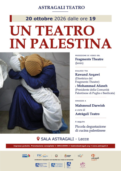 Un teatro in Palestina con Rawand Arqawi