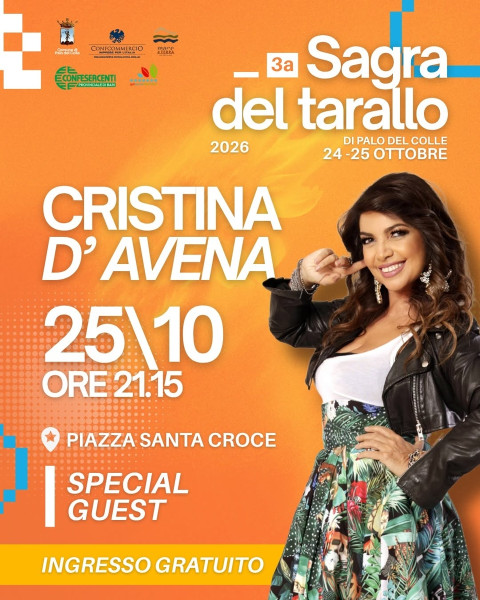 CRISTINA D'AVENA - Palo del Colle