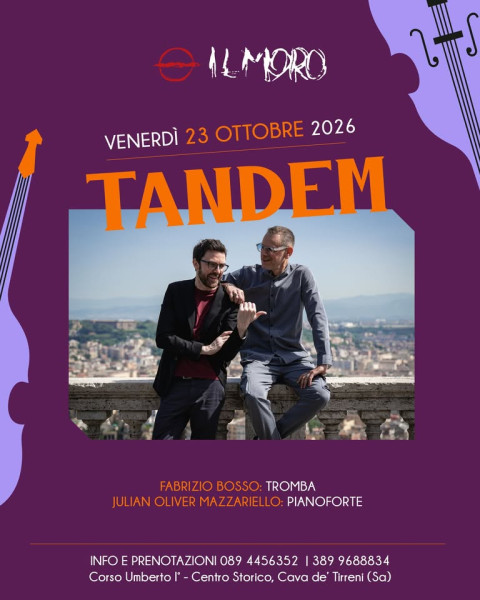 Fabrizio Bosso e Julian Oliver Mazzariello in concerto