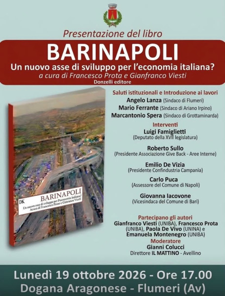 BariNapoli un nuovo asse di sviluppo per l’economia italiana?