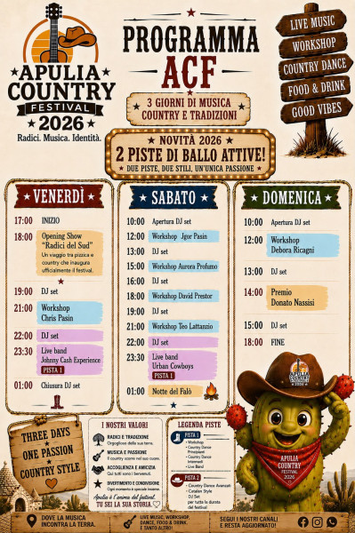 Apulia Country Festival con Urban Cowboys