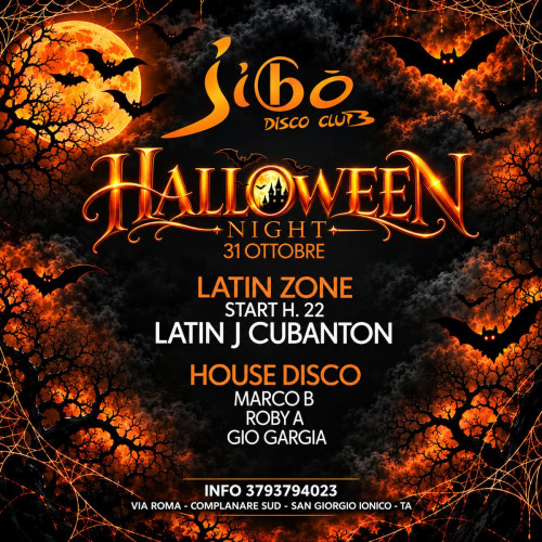 HALLOWEEN NIGHT JIBÓ DISCO CLUB