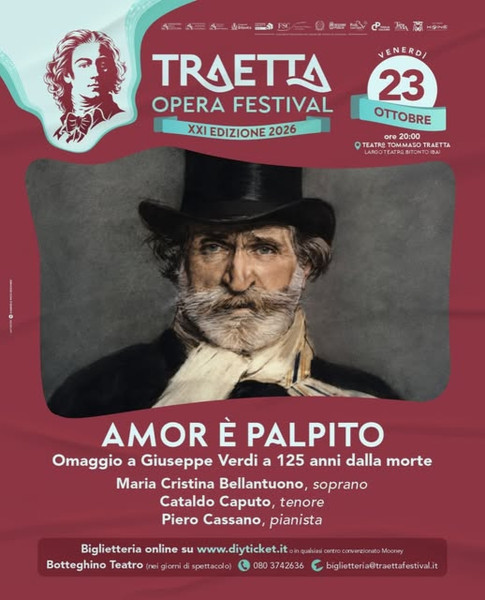 AMOR È PALPITO | Omaggio a Giuseppe Verdi