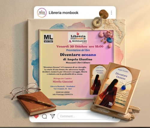 Presentazione del libro Diventare oceano di Angela Giustino