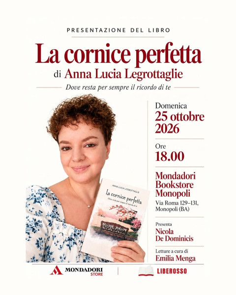 Le storie che restano: Liberosso incontra Anna Lucia Legrottaglie per raccontare La cornice perfetta