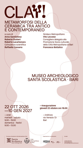 CLAY! Metamorfosi della ceramica tra antico e contemporaneo