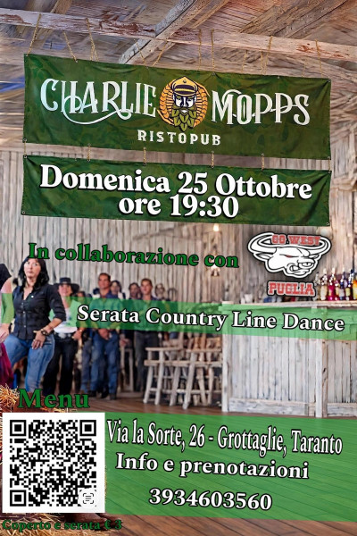 Berr & Country al Charlie Mopps Ristopub
