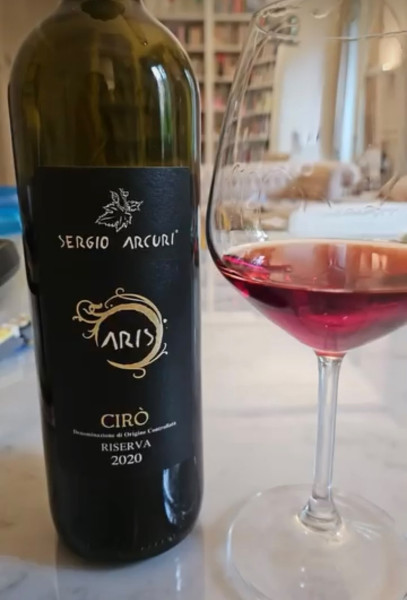 Cena degustazione dedicata al Cirò e a Sergio Arcuri