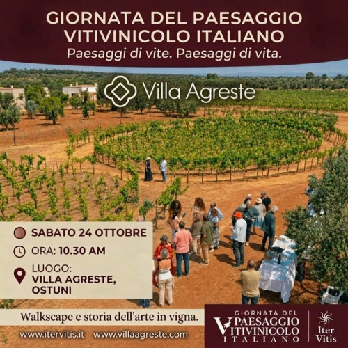 Walkscape e arte nella Vigna del Terzo Paradiso.
