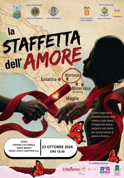 La Staffetta dell’Amore – Rompiamo il silenzio, accendiamo la speranza