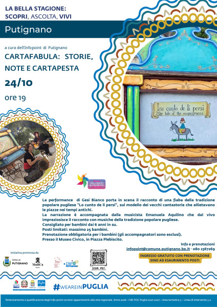 CARTAFABULA: STORIE,  NOTE E CARTAPESTA