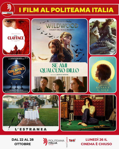 Wildwod, Je so' pazzo, L'estranea, Klara e il sole e altri film