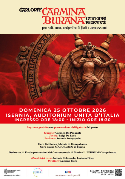 Carmina Burana di Carl Orff con Luciano Fiore