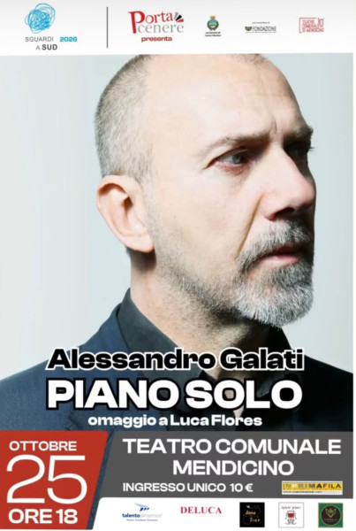 Sguardi a Sud: Alessandro Galati in concerto – Piano Solo
