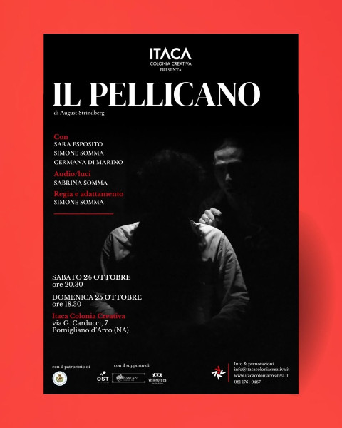 "Il Pellicano" inaugura la Stagione di Itaca Colonia Creativa