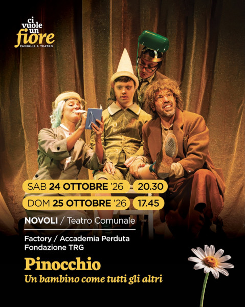 Pinocchio. Un bambino come tutti gli altri – Factory Compagnia Transadriatica