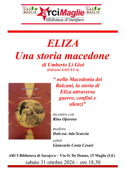 Eliza – Una storia macedone con Rino Operoso e Ada Scarcia
