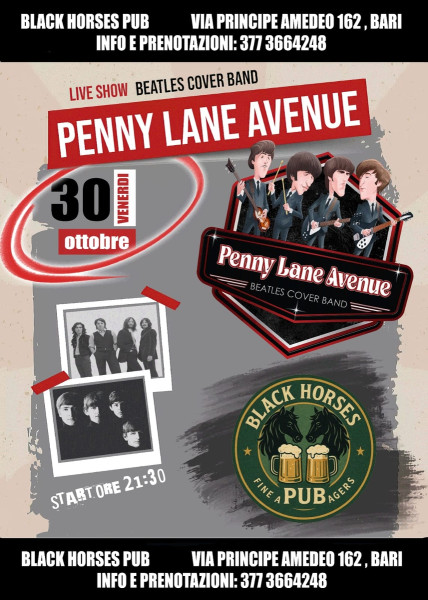 Penny Lane Avenue Tribute ai Beatles