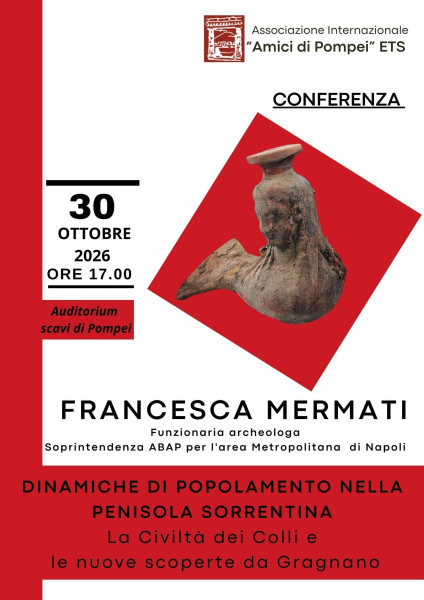 Dinamiche di popolamento nella Penisola Sorrentina – conferenza di Francesca Mermati
