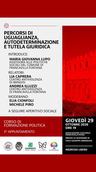 Percorsi di uguaglianza, autoderminazione e tutela giuridica