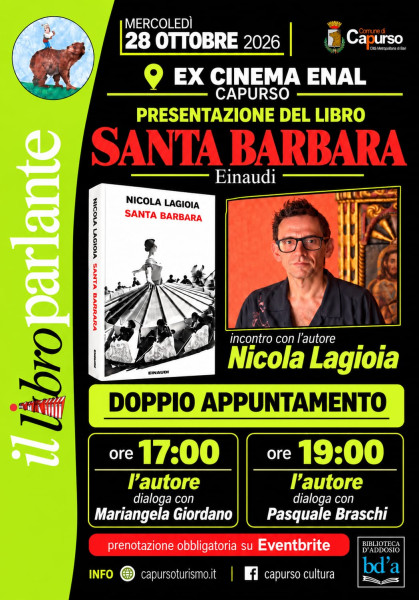 Nicola Lagioia presenta Santa Barbara