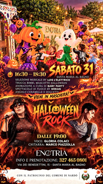 Halloween Rock con Gloria Colaci e Marco Piazzolla