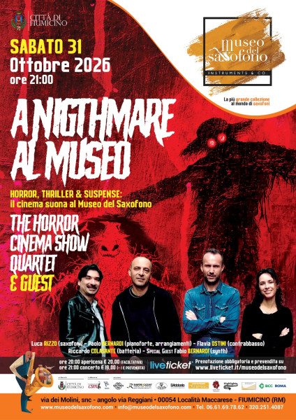 A Nightmare al Museo – THE CINEMA SHOW Quartet & Guest