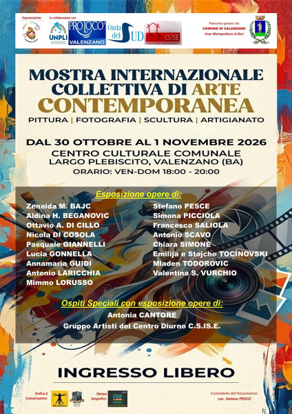 L'Arte Internazionale sposa il riscatto del Meridione.
