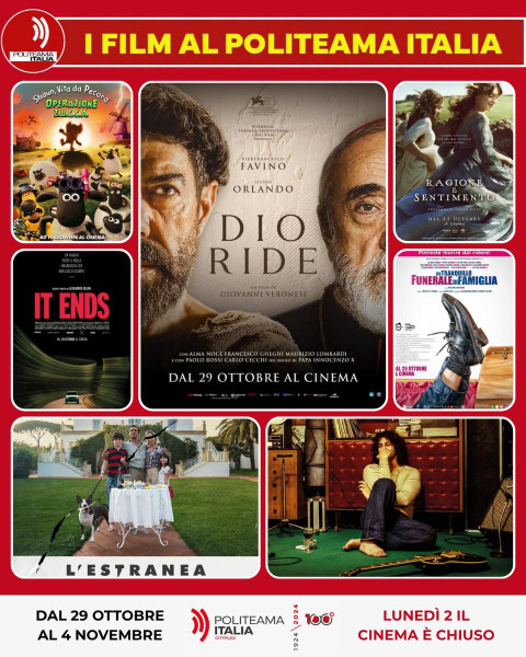"Dio ride", "Shaun vita da pecora", "Je so' pazzo" e altri nuovi film