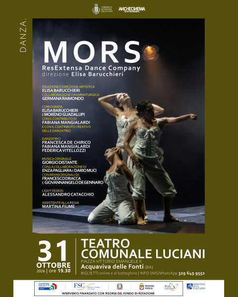 MORS | ResExtensa Dance Company | spettacolo di danza in anteprima