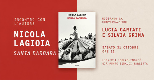 presentazione. Del libro Santa Barbara di Nicola Lagioia