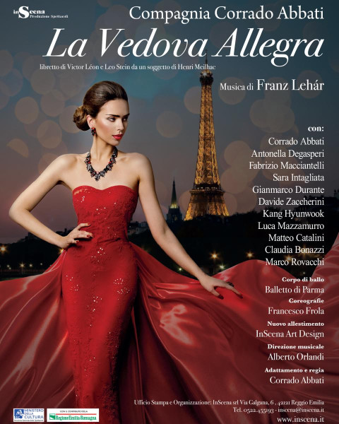 Compagnia Corrado Abbati - La vedova allegra